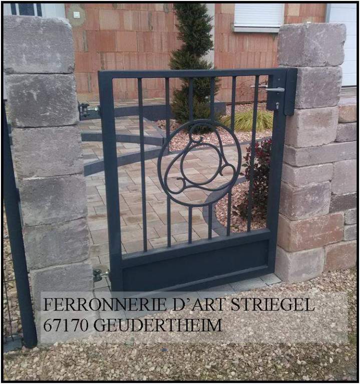 Portail en fer Strasbourg