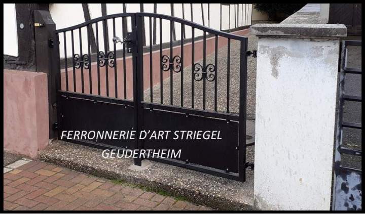 Portail en fer Strasbourg