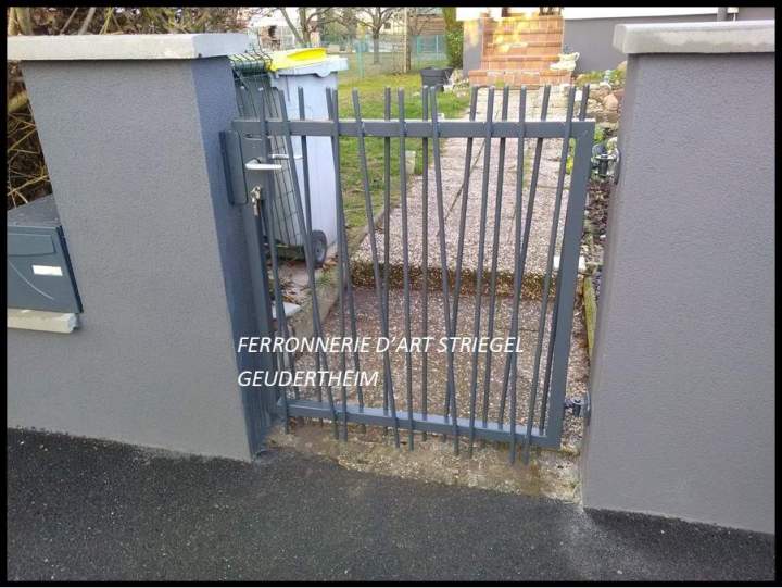 Portail en fer Strasbourg