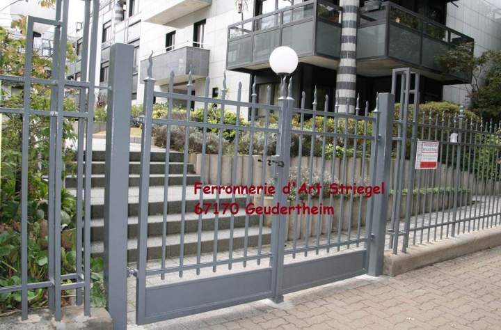 Portail en fer Strasbourg