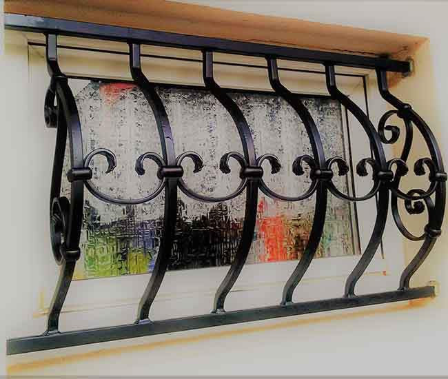 Grille de défense fenêtre, Haguenau